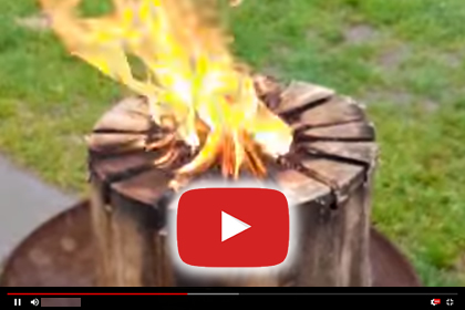drewno opałowe - film na youtube